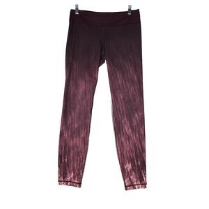 Under Armour Pants Womens Medium Purple Printed Legging All‎ Season Gear Workout